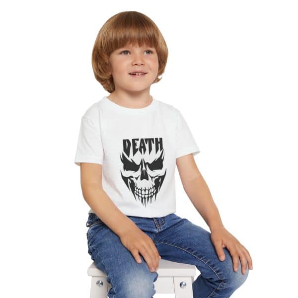 Death Heavy Cotton™ Toddler T-shirt - Image 5