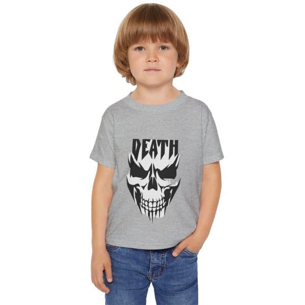 Death Heavy Cotton™ Toddler T-shirt - Image 8