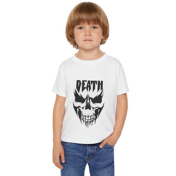 Death Heavy Cotton™ Toddler T-shirt - Image 3