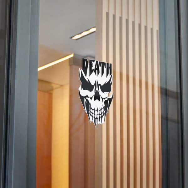 Death Die-Cut Stickers, (DTF) - Image 2